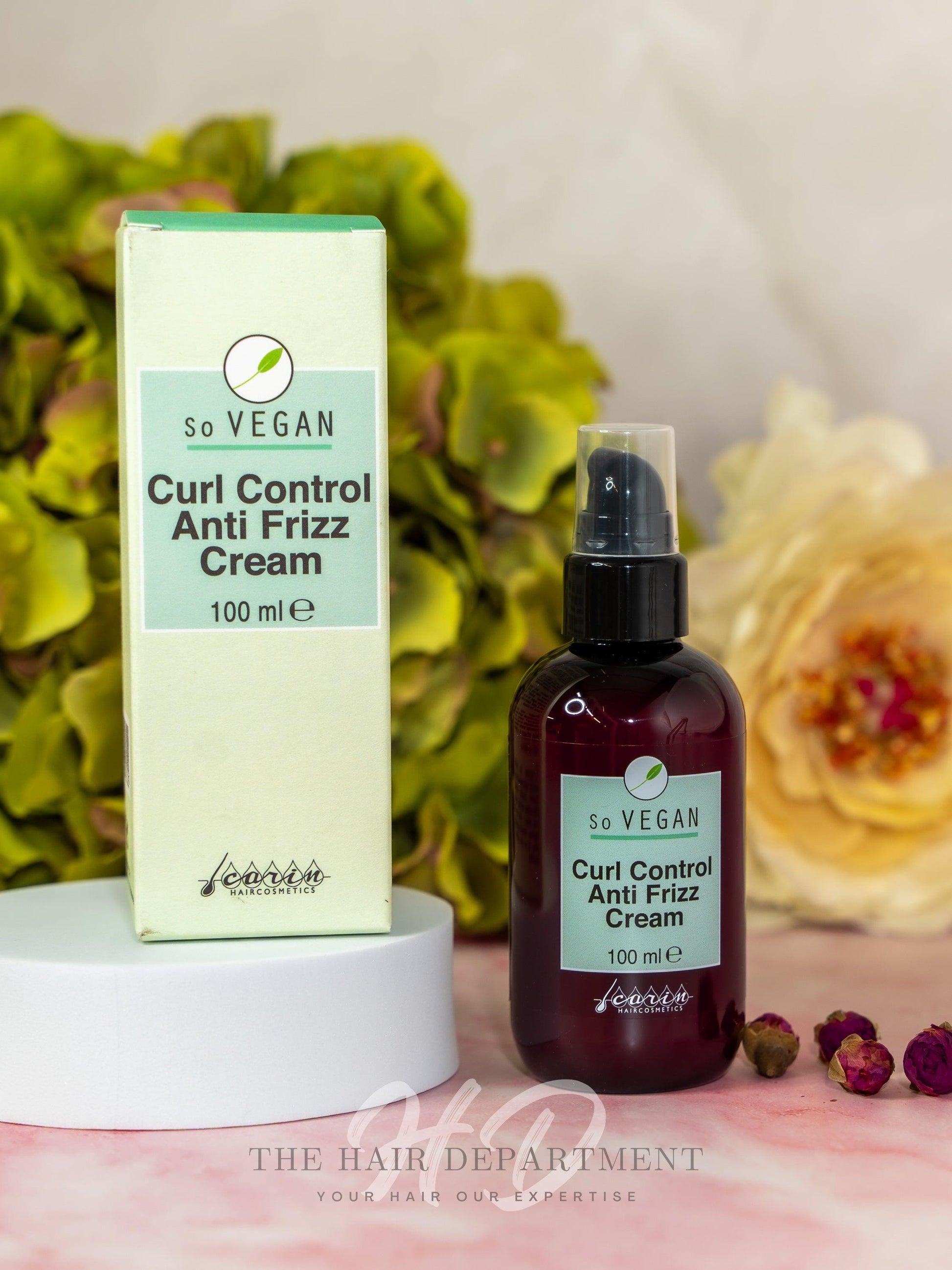 So Vegan Curl Control Anti Frizz Cream 100ml - The Hair Department