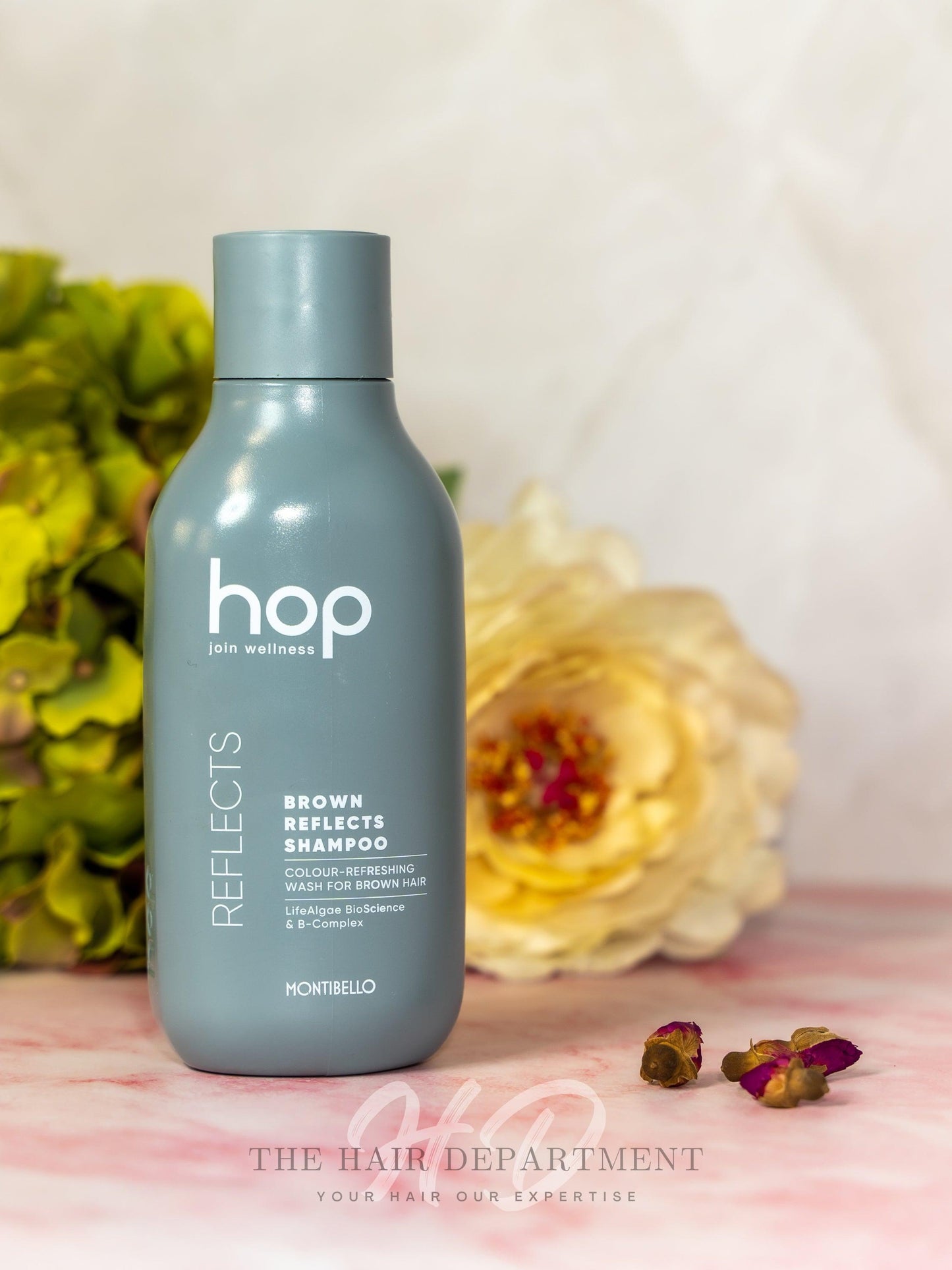 HOP Colour Boost Brown Reflects Shampoo 300ml - The Hair Department