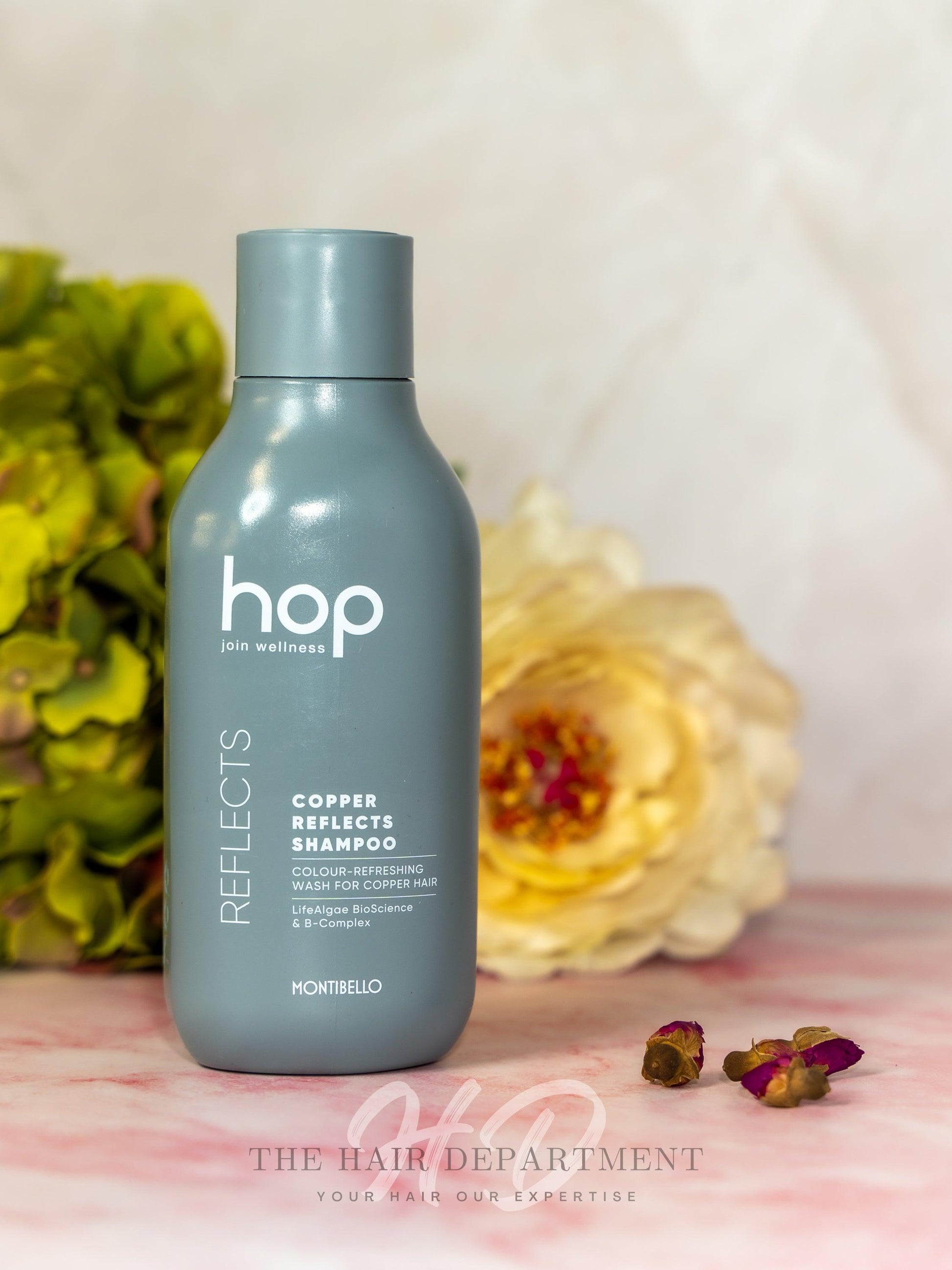 HOP Colour Boost Copper Reflects Shampoo 300ml - The Hair Department