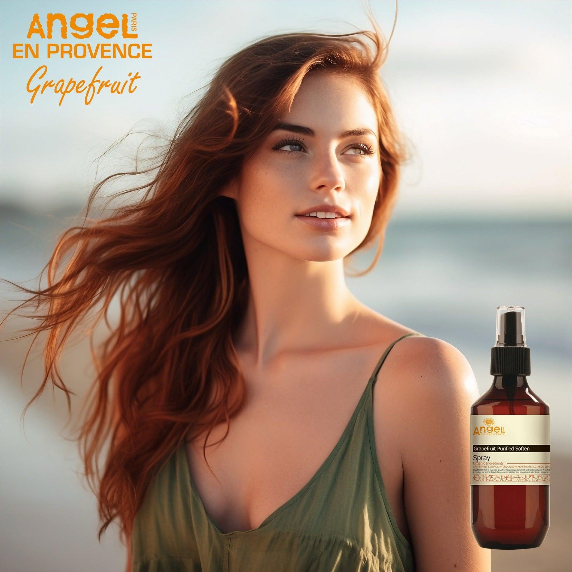 Angel En Provence Grapefruit Purified Soften Spray 200Ml - The Hair Department