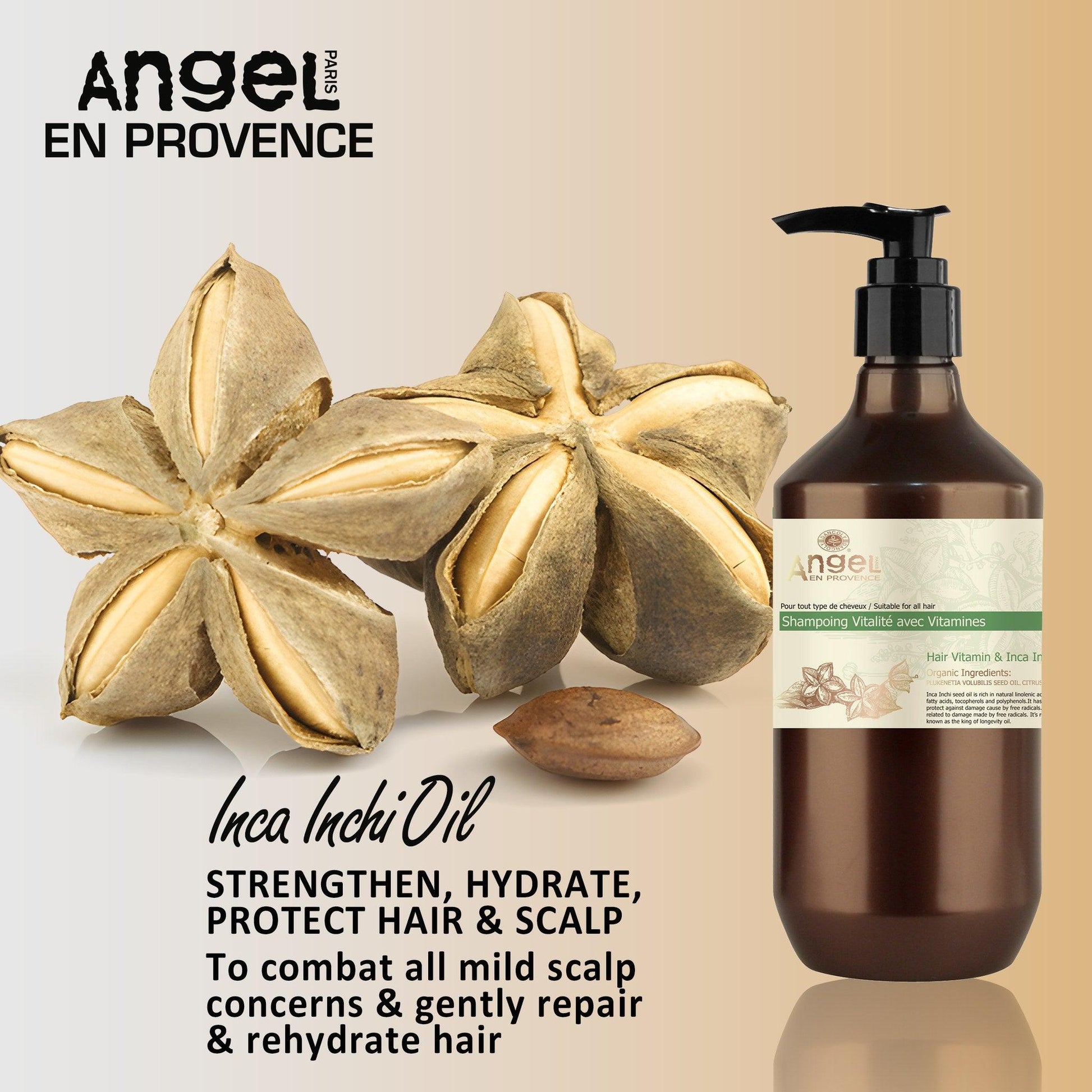 Angel En Provence Hair Vitamin & Inca Inchi Oil Shampoo - The Hair Department