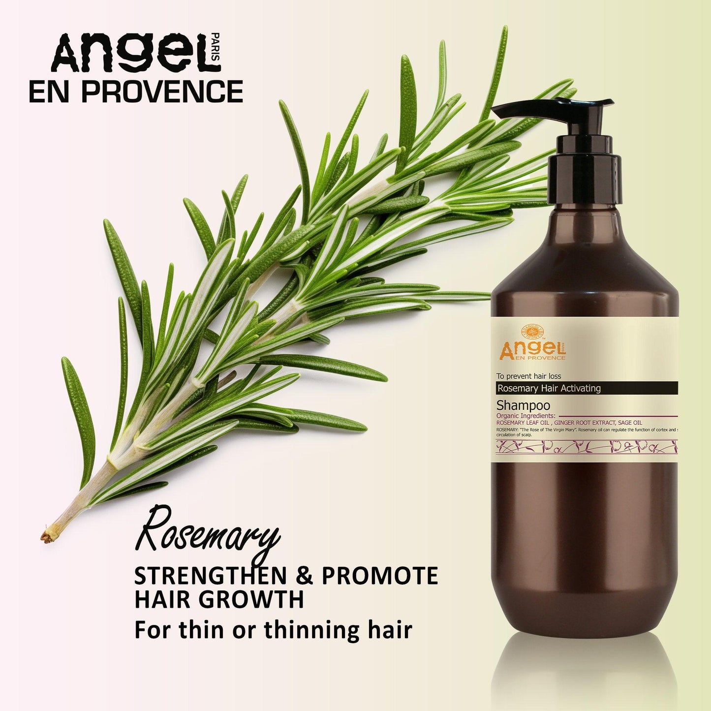 Angel En Provence Rosemary Shampoo - The Hair Department