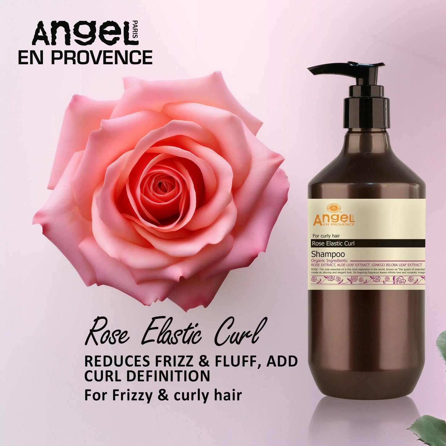 Angel En Provence Rose Elastic Curl Shampoo - The Hair Department