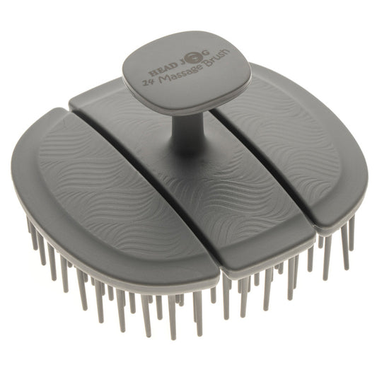 HEADJOG 14 Massage Brush Graphite